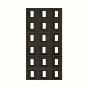 Стенен 3Д панел D6 Light Black